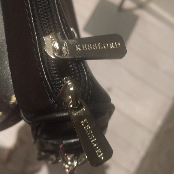 Beautiful black shoulder bag by Kesslord Paris - Picture 10 of 16